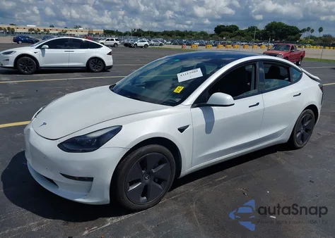 2023 Tesla Model 3 Rear-Wheel Drive из США, поврежденный, VIN 5YJ3E1EA7PF578551